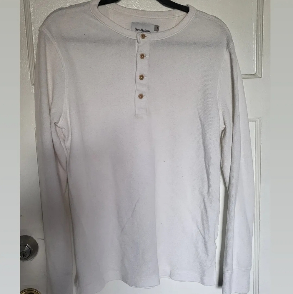 Long sleeve white thermal